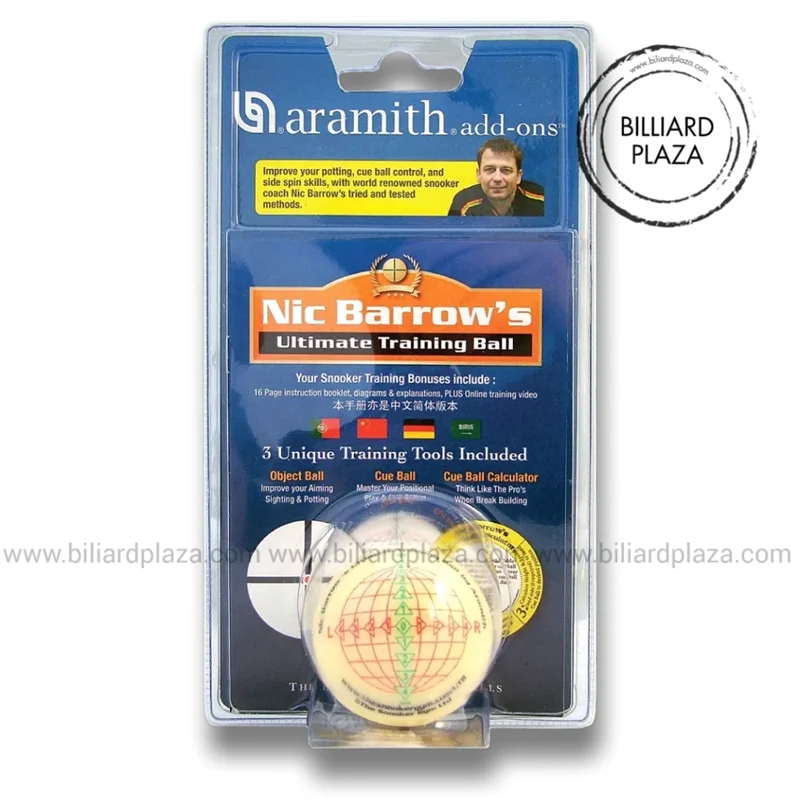 کیوبال تمرینی و آموزشی اسنوکر آرامیس نیک بارو Nic Barrow