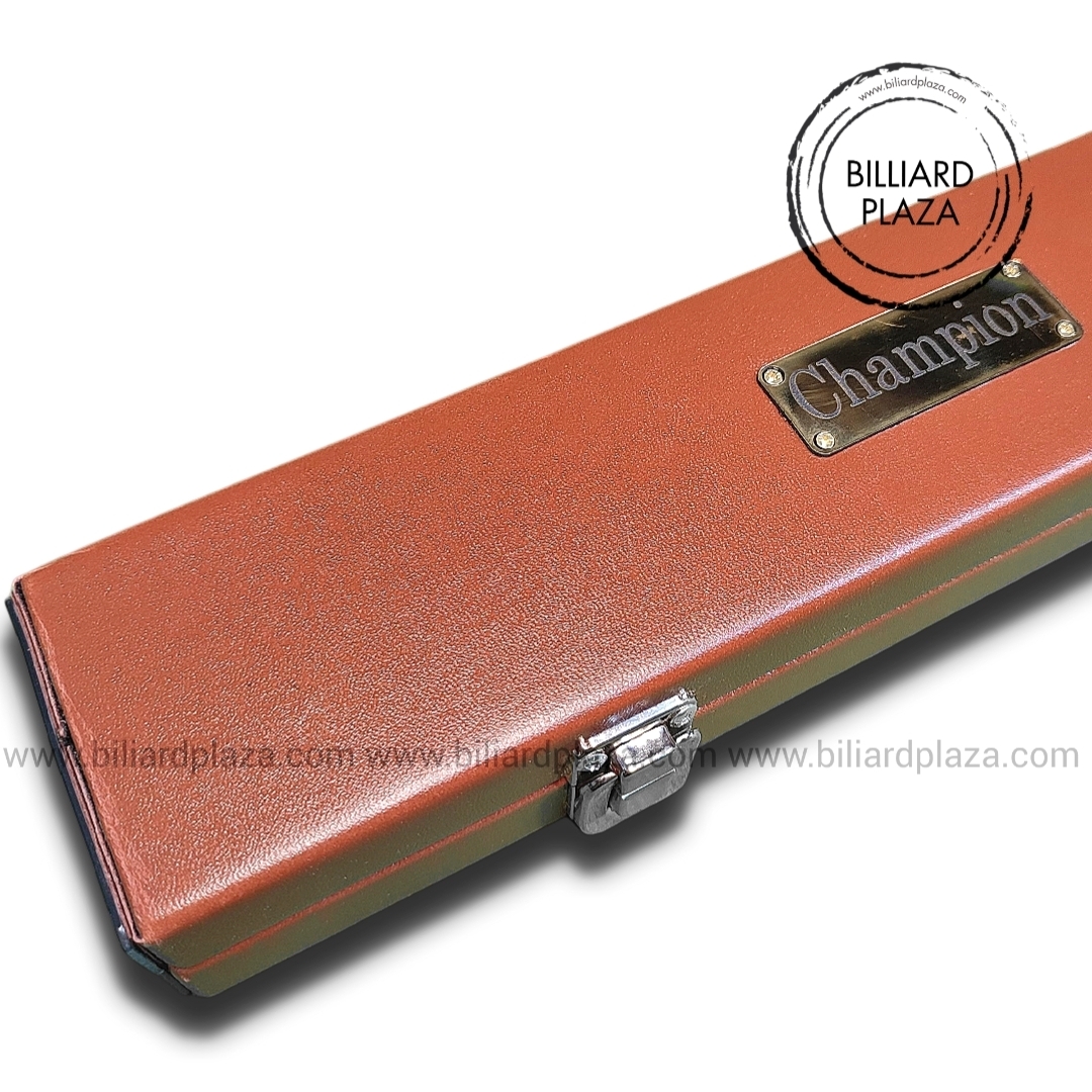 کیس اسنوکر چمپیون 3/4 چرمی عسلی