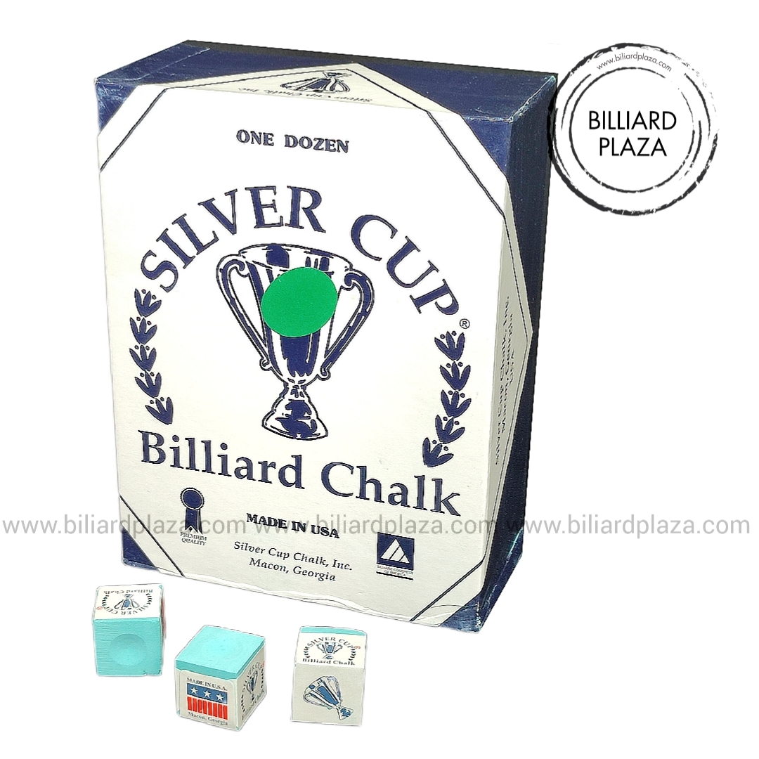 گچ بیلیارد سیلور کاپ باشگاهی سبز 144 تایی