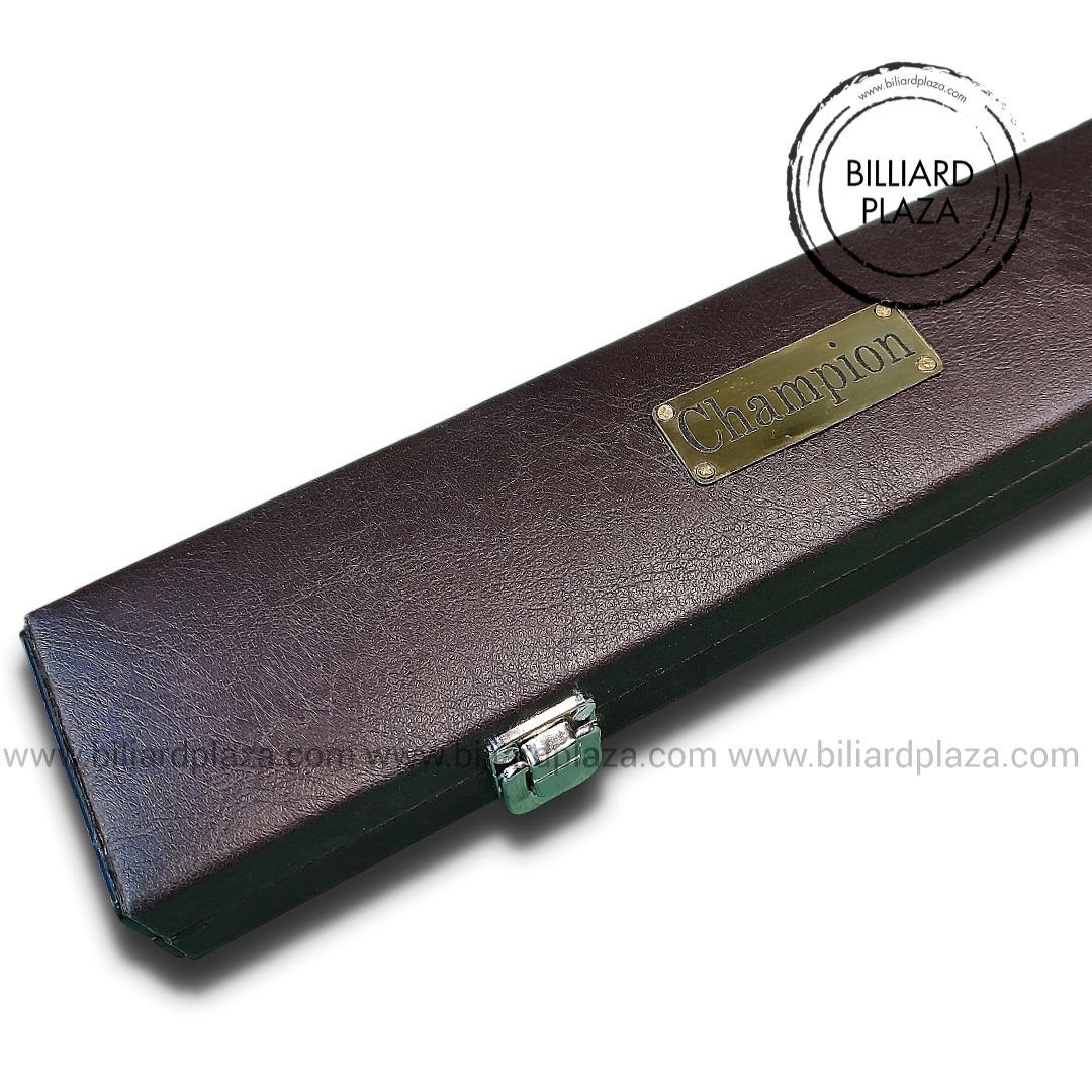 کیس اسنوکر چمپیون 3/4 چرمی قهوه ای