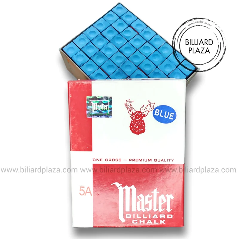 گچ بیلیارد مستر آبی گرید 5A پک 144 تایی (Master)